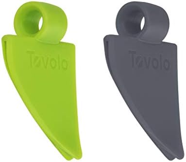 Tovolo Knife Cleaner, One, Charcoal/Spring Green image 4