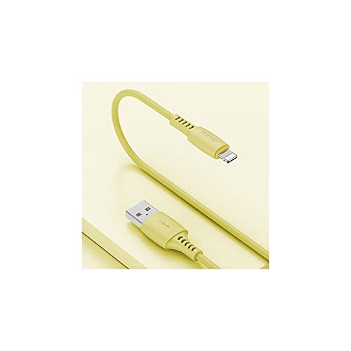 Cabo Resistente Para iPhone 1,20cm 2.4a Qc Colorful Baseus Amarelo