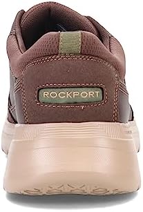 Rockport Men's Prowalker 6000 UBal Sneaker, Dark Brown Leather, 12 | Image 4