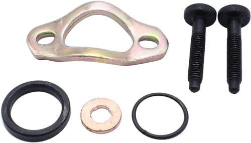 Image of TAKPART 6 Pcs/set D5 DIESEL Injector Clamp Seal Washer Fitting Kit Compatible for VOLVO S60 V70 XC XC70 XC90 2.4 D5 D5244T 30650390