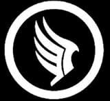 Mass Effect Paragon Symbol WHITE Vinyl Car/Laptop/Window/Wall Decal