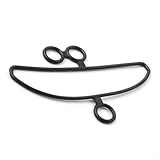 Honseadek Motorrad-Vergaser-Direktdichtung, 35 mm Ringdichtung, kompatibel mit 41 mm Ofor, 36 mm, 38 mm, 39 mm, 33 mm, runde Kappenmodelle, langlebiger Gummi-Zwischenkörper für Ersatz