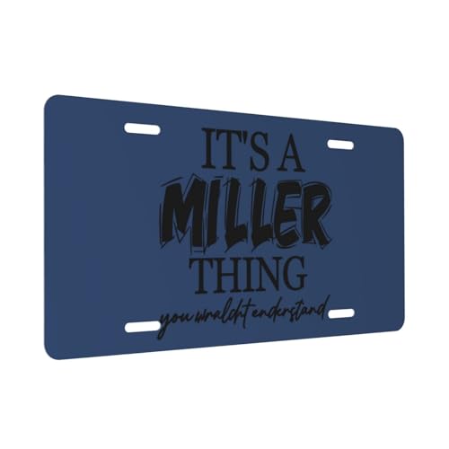 It'S A Miller Thing You Wouldn'T Understand Aluminum Wall Art