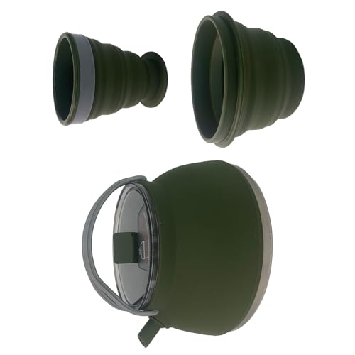 Café en silicone pour voyages en camping : solution légère et facile à laver