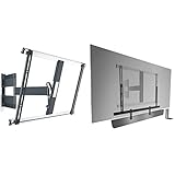 EXTRA THIN, SICHERE PREMIUM WANDHALTERUNG: Die flachste bewegliche TV-Halterung die zur Verfügung steht. Montieren Sie Ihren Fernseher mit nur einem Abstand von 3.5 cm von der Wand. Die robuste TV-Halterung ist bis zu 25 kg und einer max. VESA 600x400 mm ausgelegt