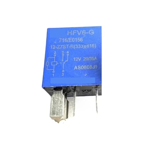 Relais 12VDC HFV6-G 12-Z7ST-R 35A composant inverseur commutation automatique circuit 12V