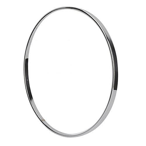 MAOFANG 8 Pulgadas de Acero Banjo tensión Hoop Instrumento Musical tensión aro níquel Plateado Ajuste Cover