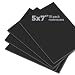 Golden State Art, Pack of 10, 3/16" Thick, 5x7 Black Foam Core Backing Boards (5x7, Black)