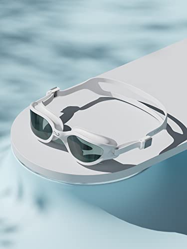 Copozz Women's Swim Goggles, Swimming Goggles Anti-Fog No Leaking Uv Protection For Adult Women - White #TOP6