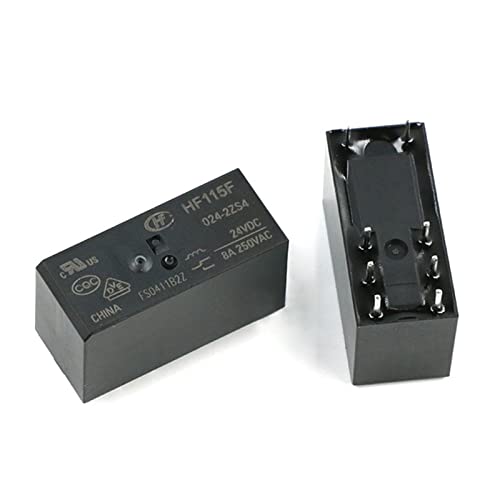 Relais de puissance HF-115F-024-2ZS4 24V DPDT pour automatisme et domotique