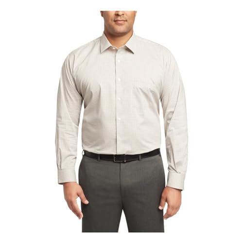 Image of Van Heusen Men's TALL FIT Dress Shirt Stain Shield Stretch (Big and Tall)