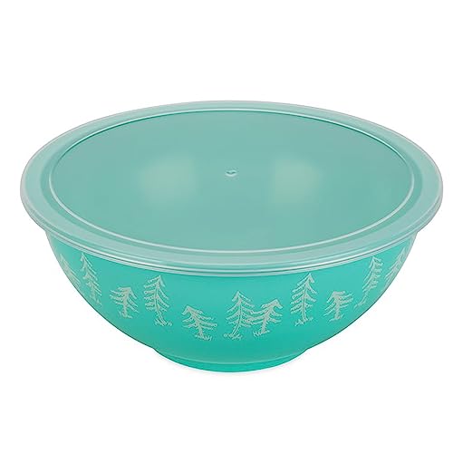 Camco Life is Better at The Campsite Nesting Bowl Set, Includes (4) Durable Melamine Bowls with (4) Plastic Lids Suitable for On-The-Go Lifestyles by Camco - Image 4