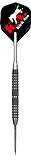 Bottelsen Kick Ass Fixed Point Steel Tip Black Steal 90% Tungsten Dart, 28 Gram