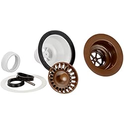 Contracanasta Para Fregadero Válvula Cesta tapón, Color marrón