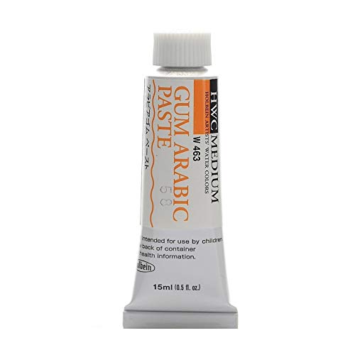 Holbein Gum Arabic Paste 15 ml tube [PACK OF 2 ]