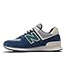 New Balance Unisex 574 V2 Season Sneaker, Nb Navy/Slate Grey/New Spruce, 9 US Men