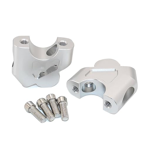 Moto guidon rehausseur CB500X 2020 argent contre le mal de dos en aluminium