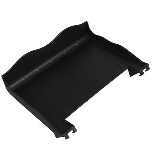 NOLITOY 免打孔設置可能な黒色ペグボード用壁掛け収納トレイ 耐荷重設計で頑丈 省スペース壁面収納 オフィスや作業場にな多機能パーツトレ