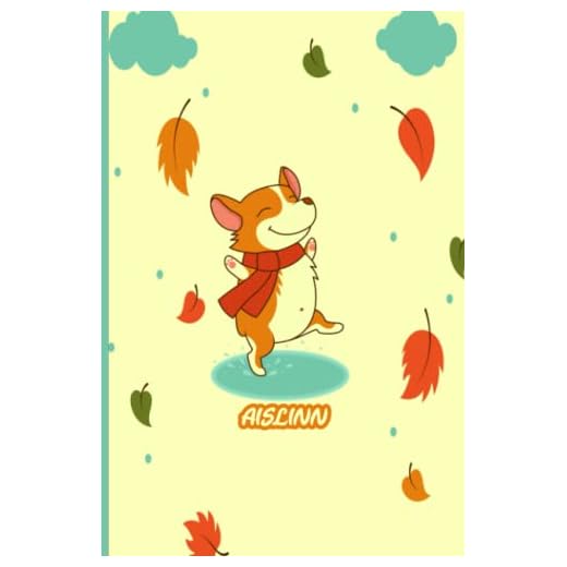Aislinn : Lined Book Journal, Personalized Name Journal For Aislinn, Perfect Dogs Gift Journal For Girls And Women who named Aislinn, journal Paperback|6x9 Inches 120 pages