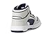 PUMA Rebound Layup Mid Hook and Loop Shoes (Little Kid) Sneaker, Glacial Gray/Navy/Rickie Orange, 1 US Unisex