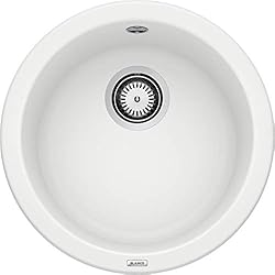 Fregadero Circular BLANCO 511621 - Fregadero