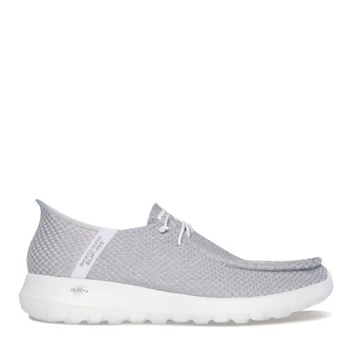 Image of Skechers Men's, Slip-ins: GO Walk Max - Halcyon Sneaker White Grey