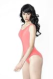 Carnavalife Maillot de Danza Ballet Gimnasia sin Mangas con Correa Ancha, Leotardo Clásico Mujer de Cuello Redondo (Rosa, M)