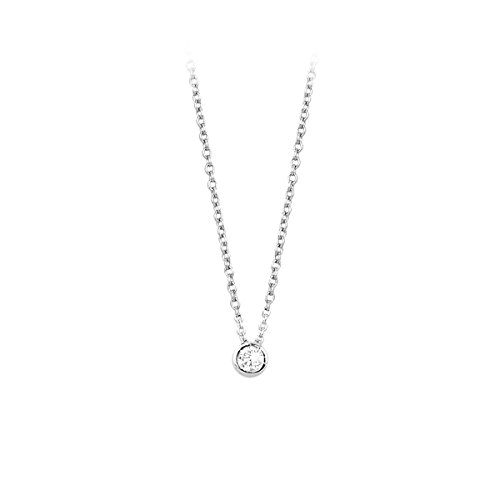 Mabina 553013 Argento zirconie Punto Luce Collana