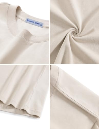 Image of Aelfric Eden Mens T Shirts Casual Heavyweight Cotton Classic Tees Short Sleeve Tops