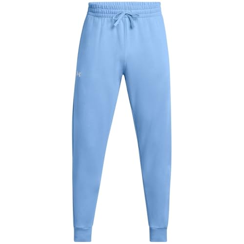 Under Armour Mens Rival Tracksuit Bottoms Horizon Blue M