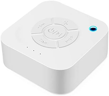 White Noise Machine, Warmhoming Mini Sleep Sound Therapy System with White Noise and Natural for Sound Spa Relaxation