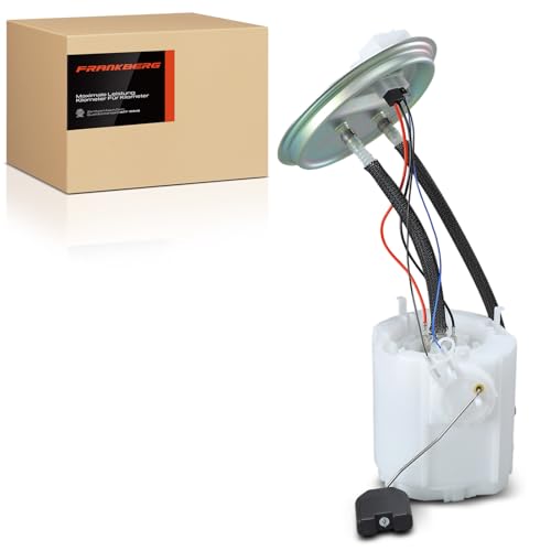 Frankberg Kraftstoffpumpe Benzinpumpe Kraftstoff-Fördereinheit Modul Satz ohne Drucksensor 4-Polig Kompatibel mit Corsa B S93 Replace# 93277517