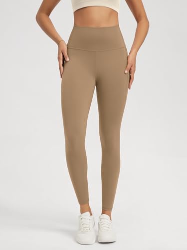 ODODOS Tummy Control 7/8 Compression Leggings for Women 25" High Waist Workout Yoga Pants with High-Positioned Pockets2