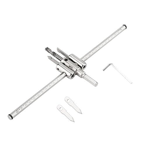 Set de brocas ajustables 30-300mm punta carburo miniatura 4