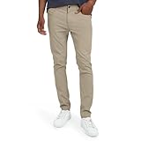 DKNY Mens Lightweight Travel Pants for Men- Skinny Fit Performance Tech Hiking Pants for Men | Business Casual Mens Work Pant Khaki