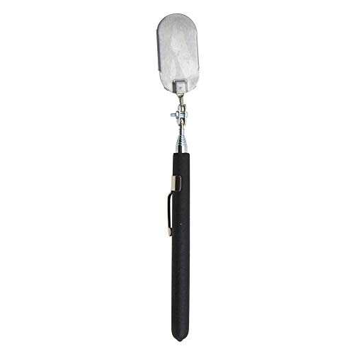 Ullman Devices HTB-2T Oval Pocket Telescoping Inspection Mirror, 1" x 2" Mirror, 5-5/26" to 28-1/4" Handle - Thumbnail 3