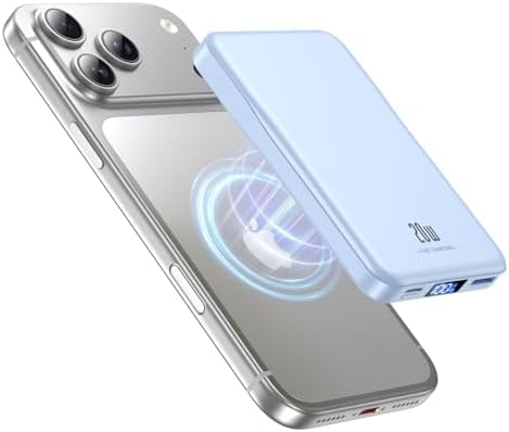 10000mAh Magnetic Power Bank with 20W Fast Charging