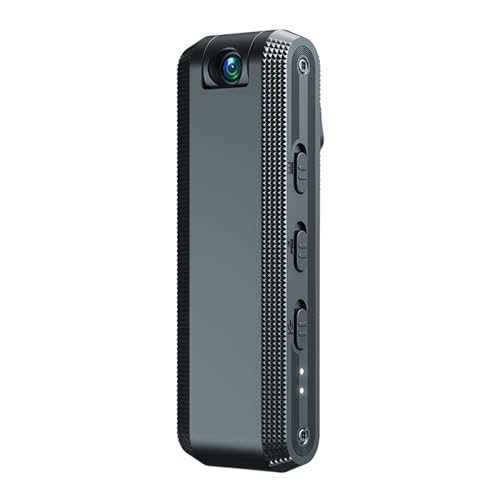 Nutriess Body Camera Audio Video 1080p High Clear Mini IR Night Vision 90 Day Standby Easy Playback Type C�p�[�\�i���`�F�X�g�����j���O�J�����Z�L�����e