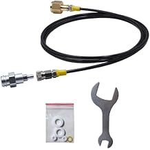 Soda Machine Sparkling Water Maker External Fill Station Adapter and 98 Inches Hose Kit With Quick Disconnect Connector TR21-4
