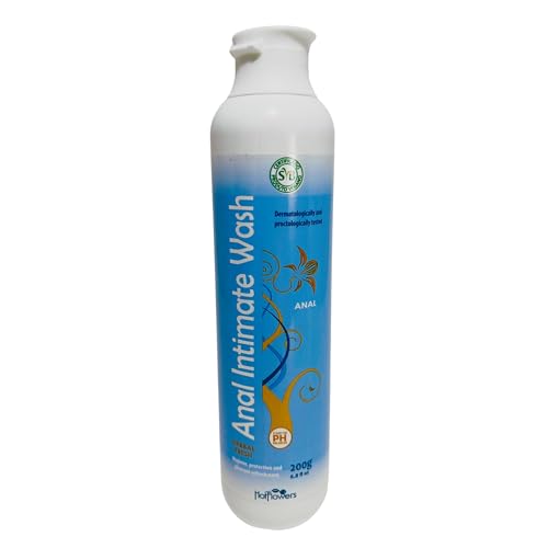 HOT FLOWERS Herbal Fresh Unisex Anal Intimate Wash for Personal Care pH Balanced for Essentials Body Health Daily Use Dry Skin Proctologist Tested (1)