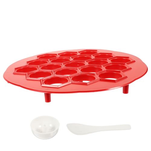 FUNOMOCYA Professional Dumpling Maker Kitchen Mold 19 Hole Dumpling Press for Chinese Russian Empanada