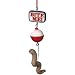 Bite Me Worm Bait Fishing Christmas Ornament