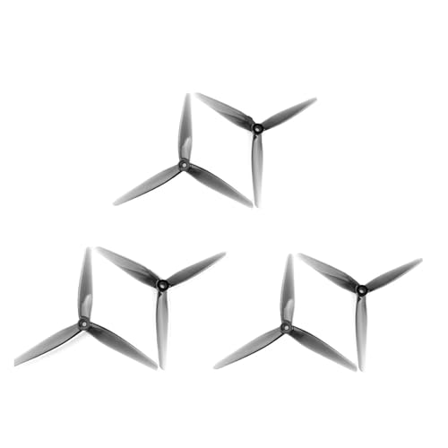 Hélice 8 pouces 8x3.7x3 tri-pale compatible HQprop pour drone multirotor