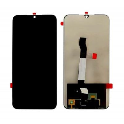 Image of Mobile Glass For LCD Display with Touch Screen Digitizer Display Assembly Full Screen Protector Combo Folder For Xiaomi (Redmi Note 8)