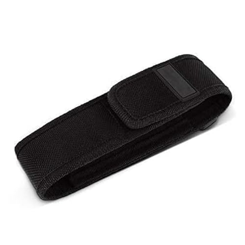 FUNANASUN Taschenlampe Holster, 16,5cm, Nylon Taschenlampe Tasche Gürtel, Taschenlampe Halter Abdeckung, Taktische Taschenlampe Tasche, Taschenlampen Schutz für die Jagd im Freien, Camping, Angeln