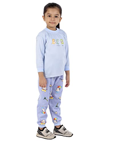 Image of AHHAAAA Kids Clothing Set Sweatshirt and Pyjama for Baby Girls and Boys D22