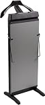 Corby 3300 Trouser Press for Creases, Wall Mounted or Freestanding Garment Press, UK Plug, Satin Chrome