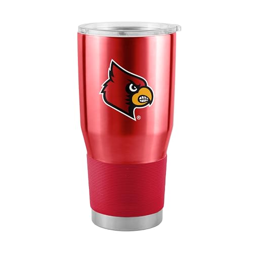 Logo Brands Louisville Gameday 30 oz Stainless Tumbler