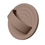 COFFKER Magnetic Phone Grip Ring Holder, Liquid Silicone Magnet Cell Phone Grip Finger Loop, Compatible with Magsafe, Back of Phone for iPhone 17/16/15/14/13/12 Series, Light Brown