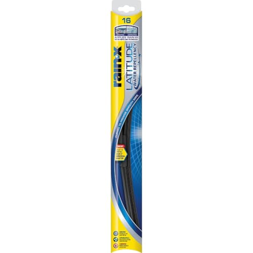 Image of Rain-X 5079274-2 Repellency Water Repellent Wiper Blades, 16 inch Windshield Wiper, All Weather Streak-Free for Enhanced Visibility w /Water Repellency Formula